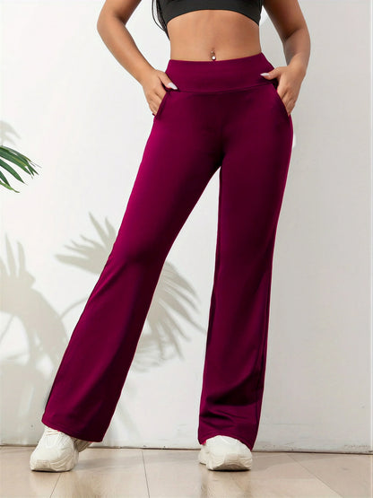 Yoga Legging Hoge Taille met Zijzakken voor Vrouwen Sport