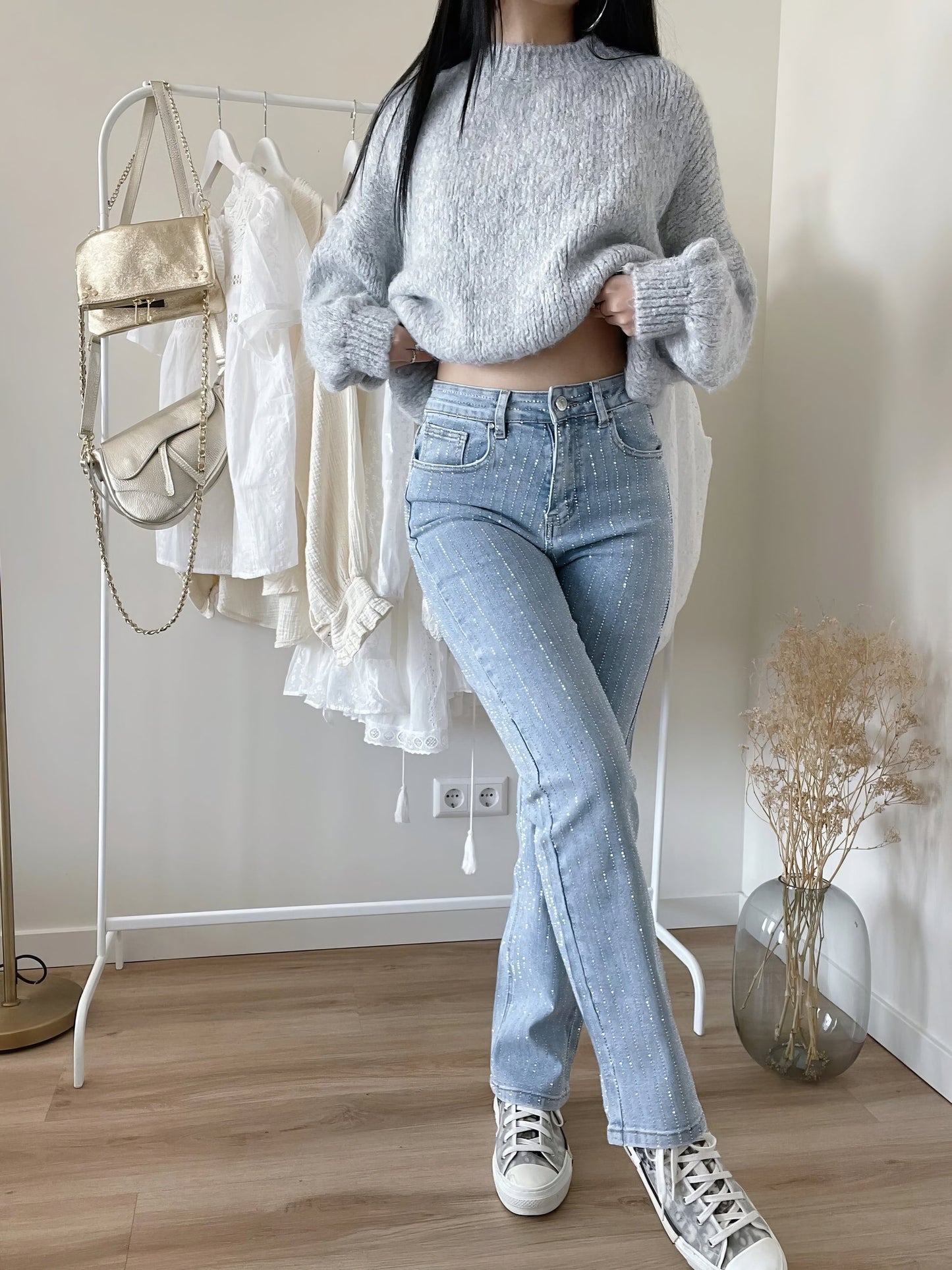 Dames Jeans Comfortabele Stretch Met Flatterende Pasvorm → Dames Jeans Comfortabel Stretch Met Slanke Pasvorm - StudioMarella