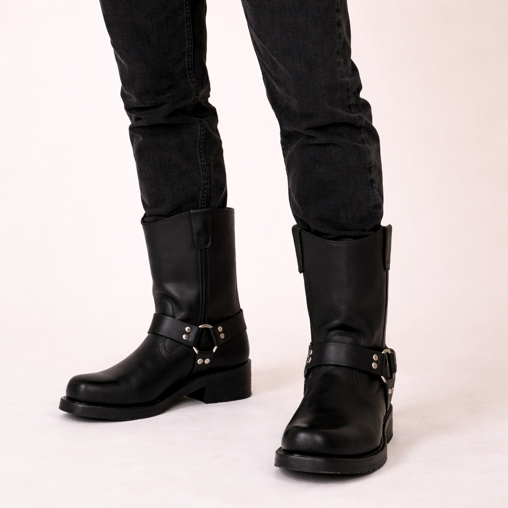 Cowboylaarzen voor Dames Vintage Stijl Leer