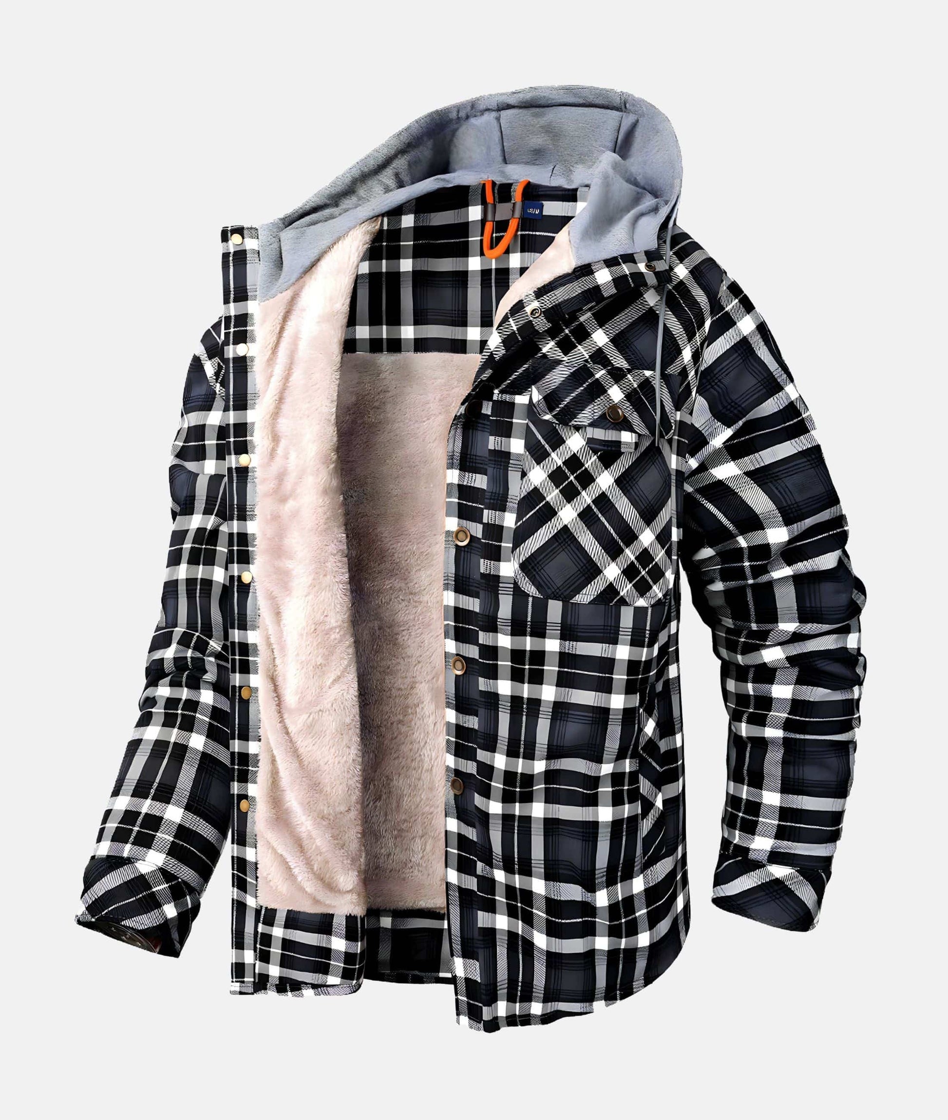 Herenjas Flanellen Geruit Warm en Casual voor Winter - StudioMarella