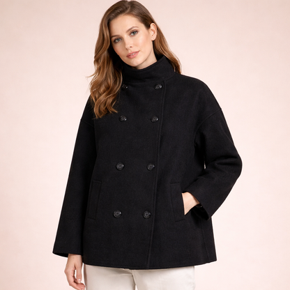 Korte Damesjas Elegante en Stijlvol