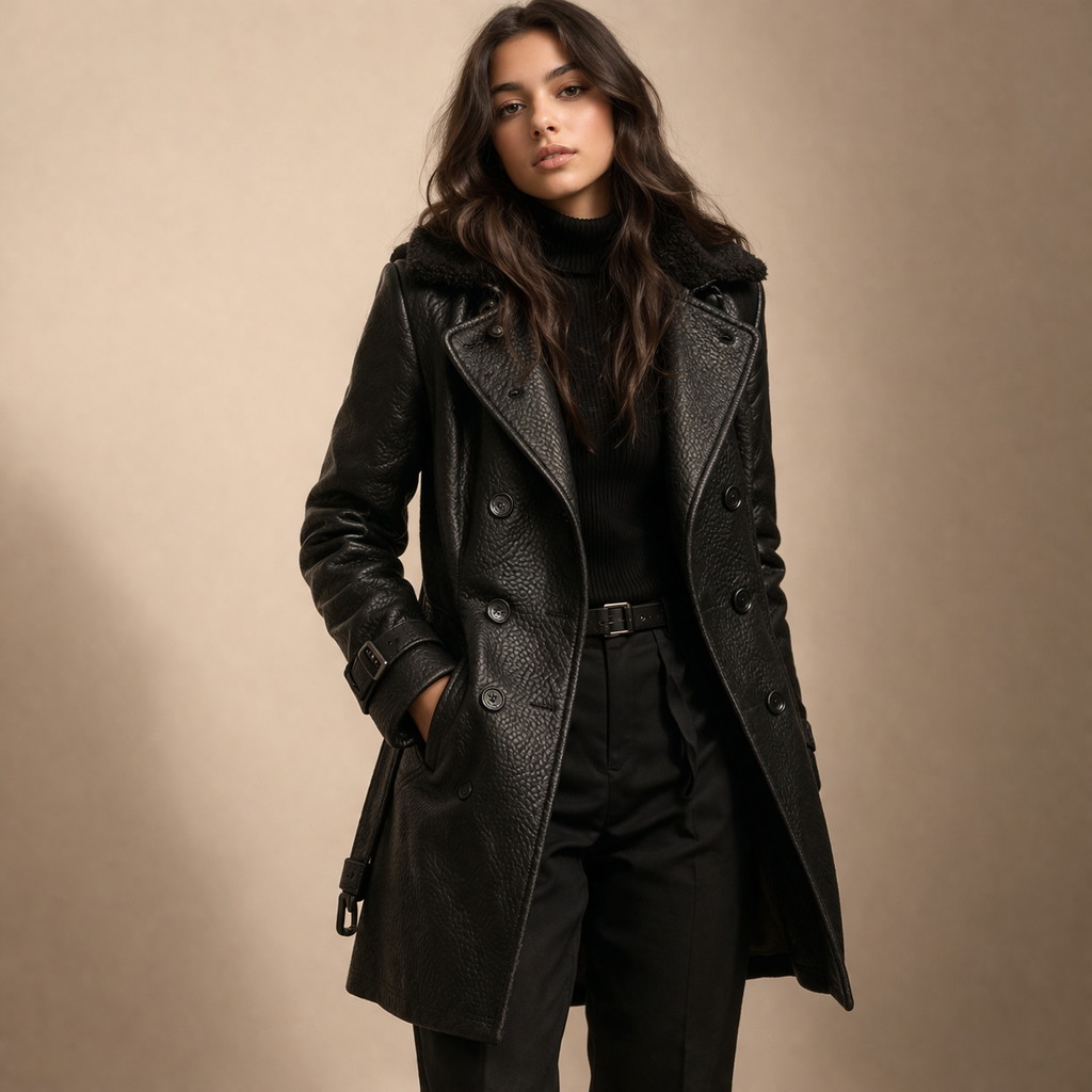 Trenchcoat Dames Lang en Tijdloos Design