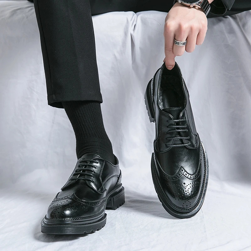 Heren Oxford Schoenen met Veters – Klassiek en Comfortabel voor Iedere Dag