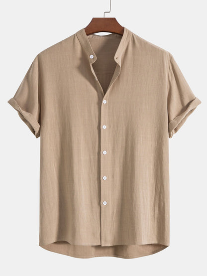 Heren Zomerset Korte Mouw Hemd en BroekComfort Set
