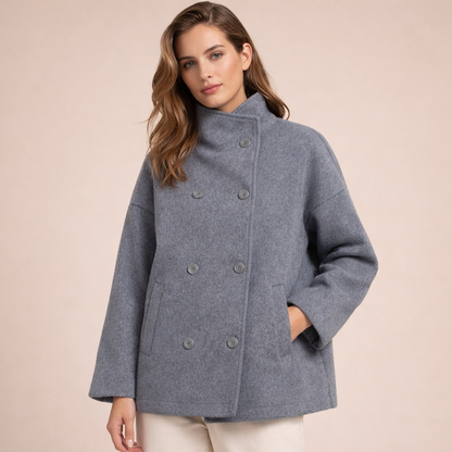 Korte Damesjas Elegante en Stijlvol