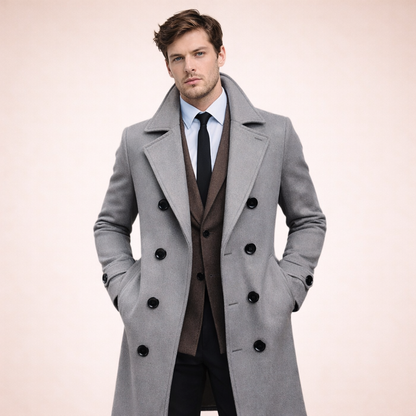 Lange Herenjas Warm Elegant Tijdloos Milan Stijl