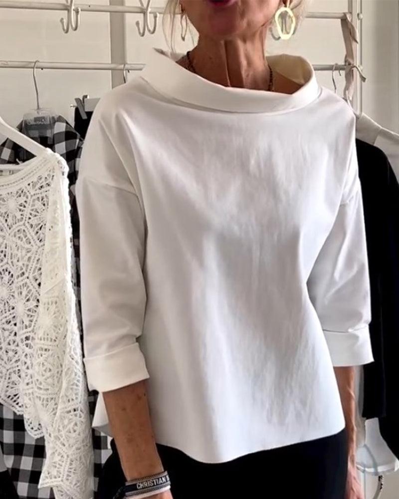 Elegante Vrouwentop van Luchtige Stof voor Feestelijke Gelegenheden - StudioMarella