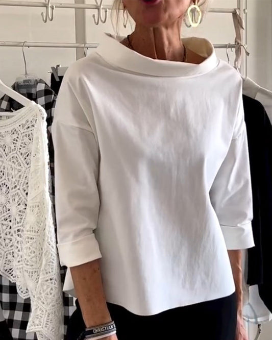 Elegante Vrouwentop van Luchtige Stof voor Feestelijke Gelegenheden - StudioMarella