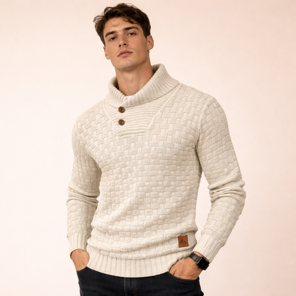 Gebreide Herentrui Stijlvol Warm en Comfortabel
