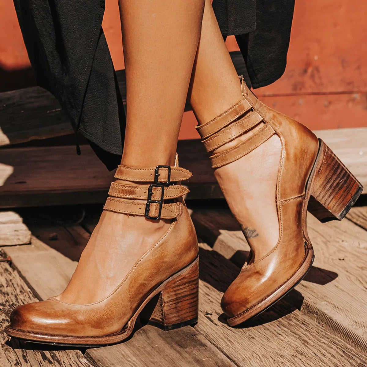 Dames Comfortabele Pumps Met Lage Hak - StudioMarella
