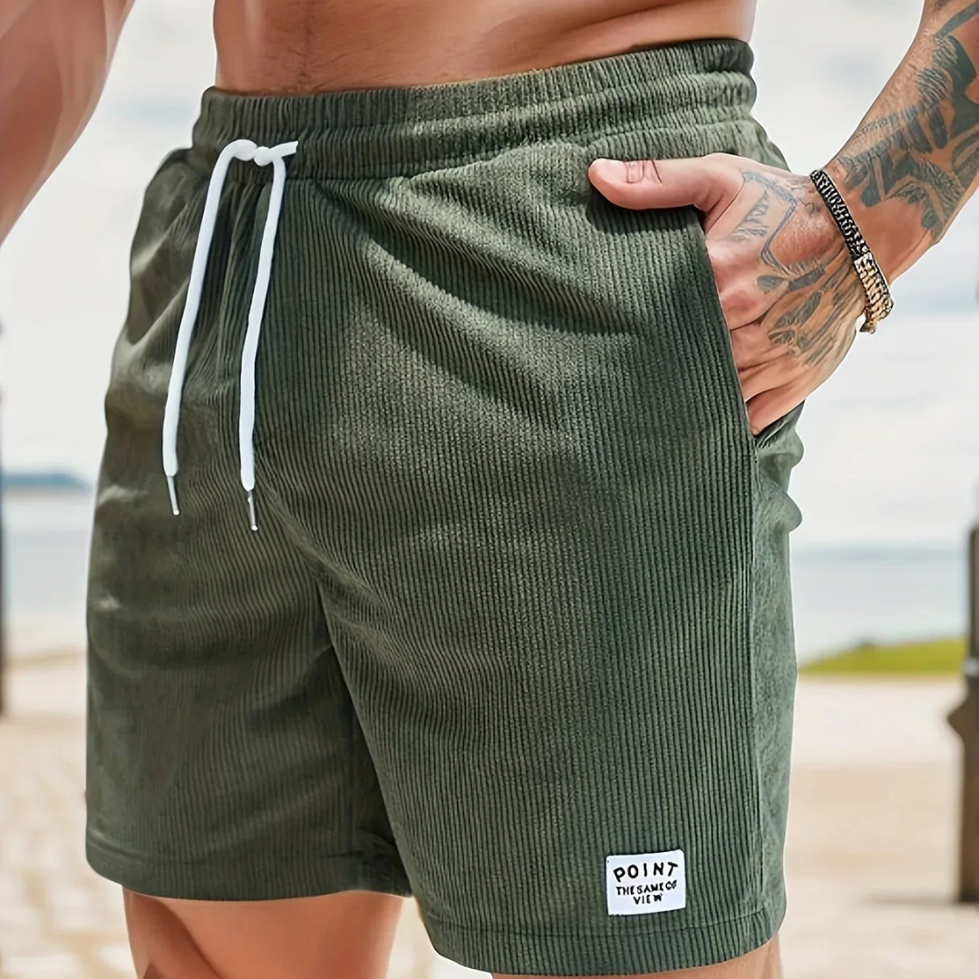 Herenshort Casual van Katoen Lichte Zomerbroek - StudioMarella