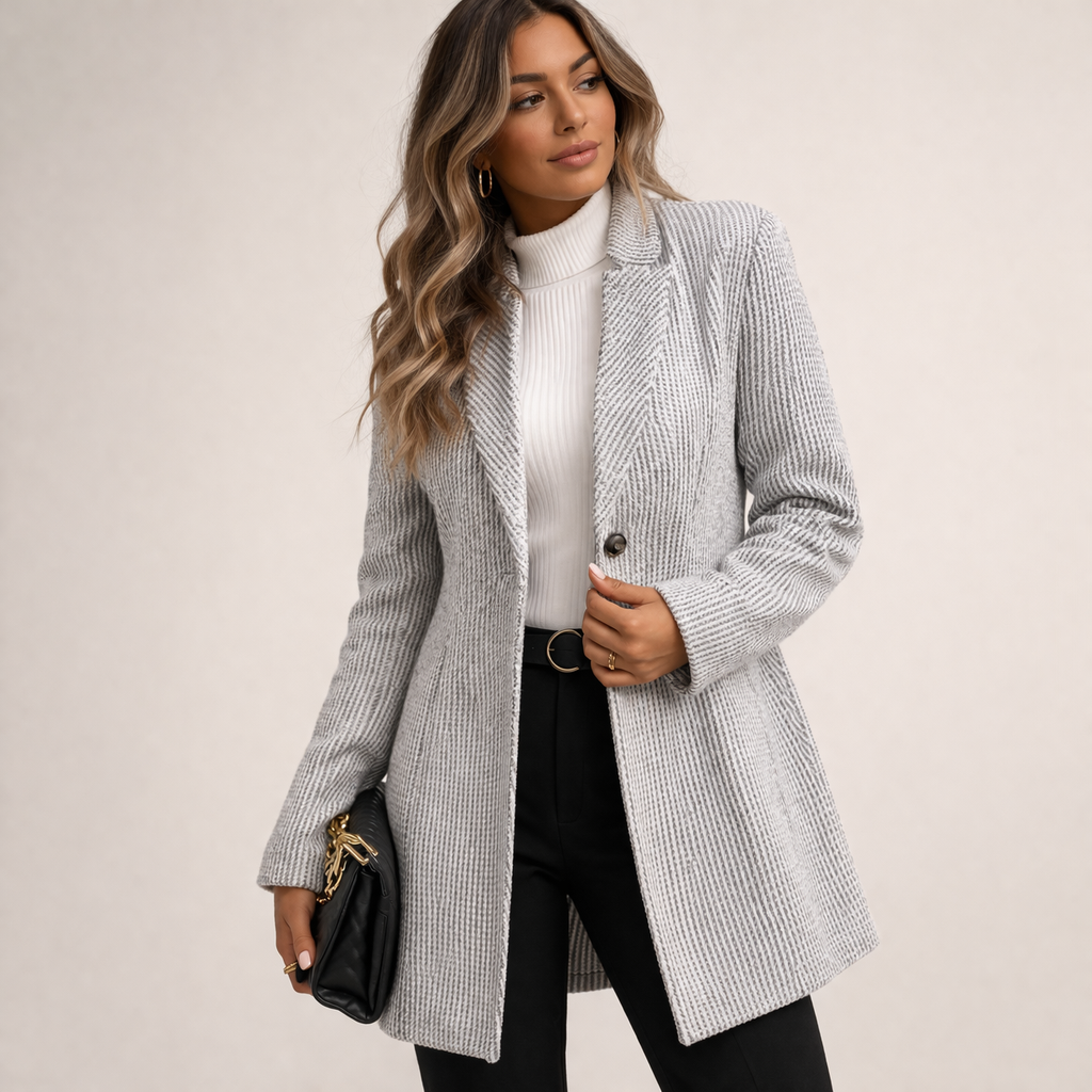 Damesblazer Elegante Klassieke Jas voor Werk