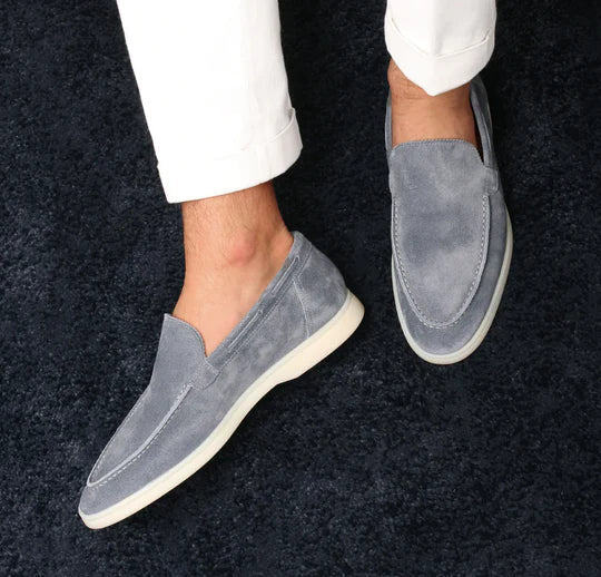 Mannen Loafers Leer Klassiek Comfortabel Design