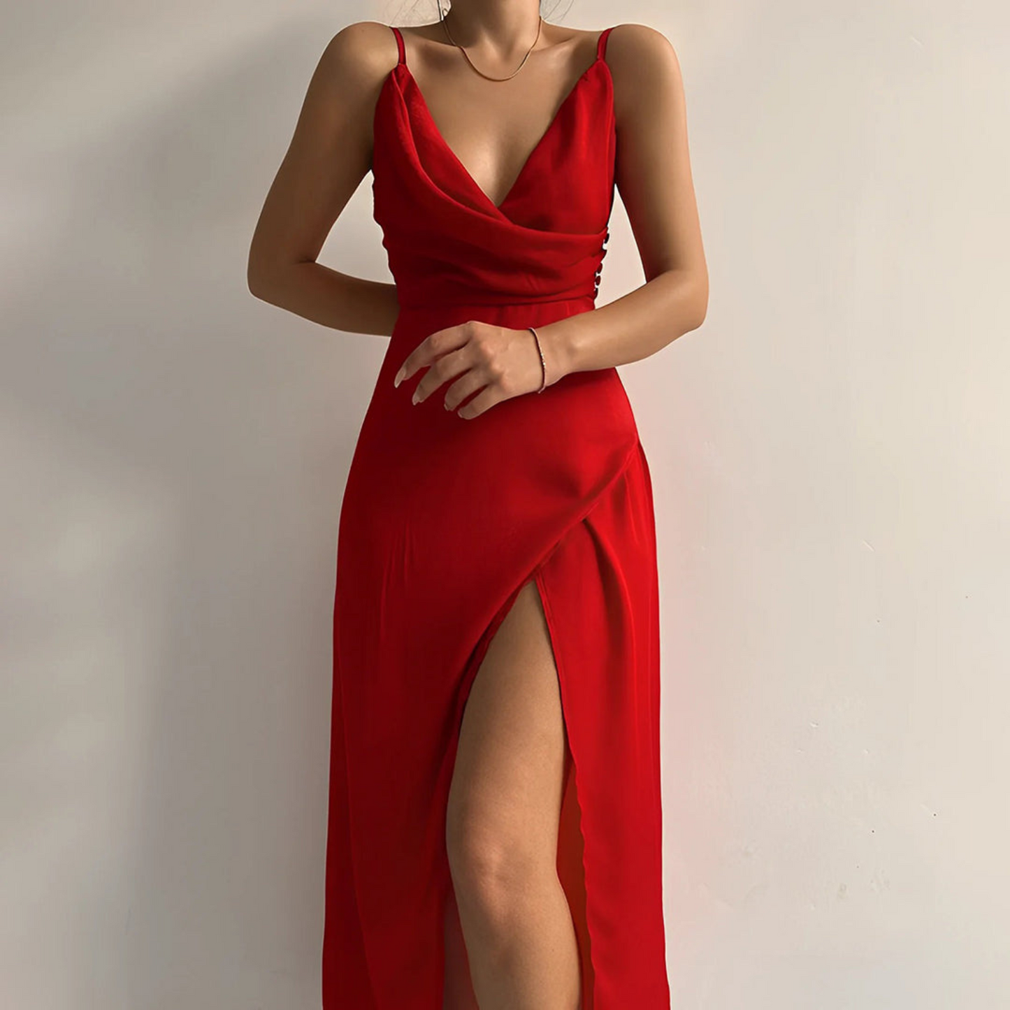 Elegante Avondjurk Vrouwelijk Design