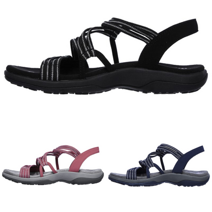 Dames Sandalen met Kruisband Zomer Sandalen Elegante Stijl