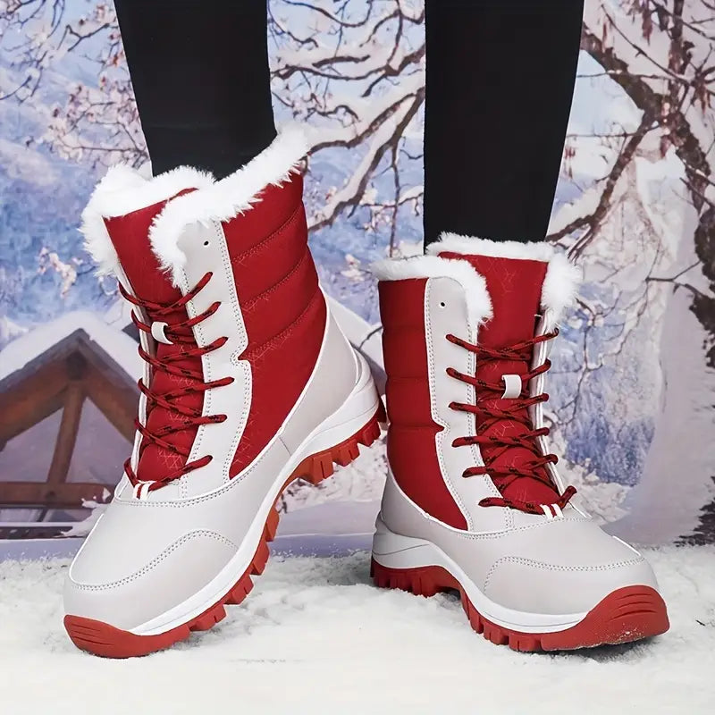 Dames Snowboots Waterdicht Geïsoleerd met Antislip Zool