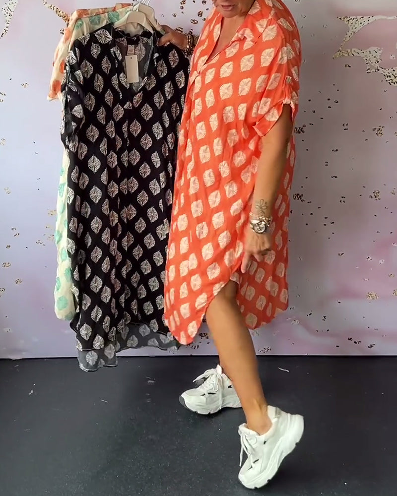 Roma Jas Langer Model met Print - StudioMarella