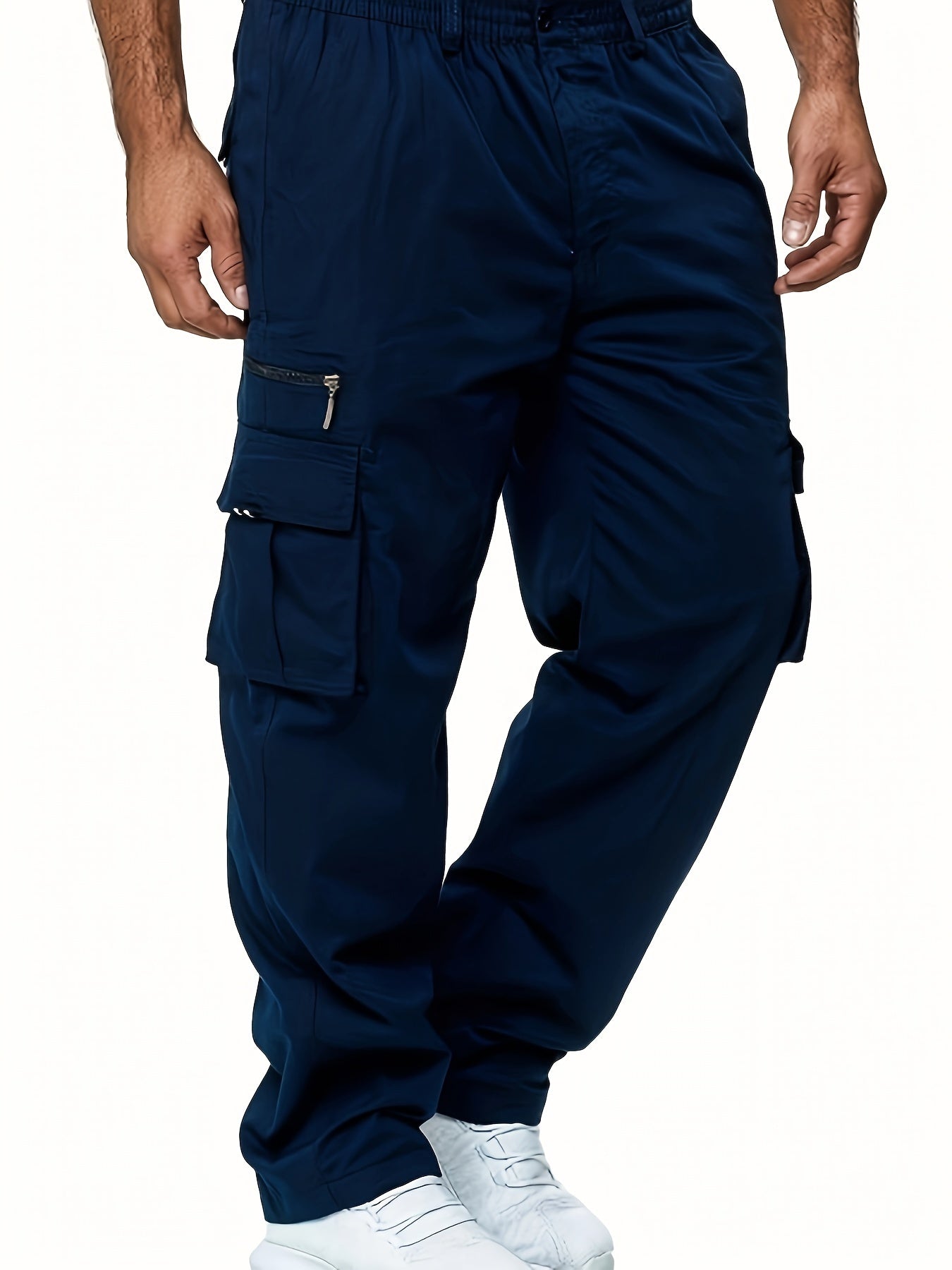 Heren Cargo Broek Comfortabel Luchtig en Praktisch