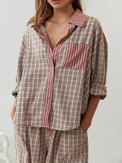 Dames Pyjama Set Katten Zacht en Comfortabel