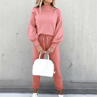 Dames Pak Tweedelig Elegante Blouse en Broek Set