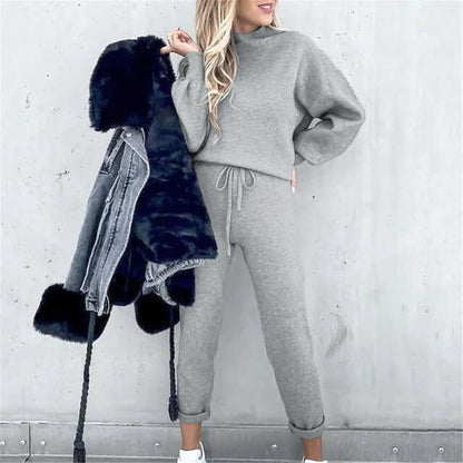Dames Pak Tweedelig Elegante Blouse en Broek Set