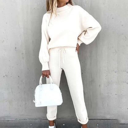 Dames Pak Tweedelig Elegante Blouse en Broek Set