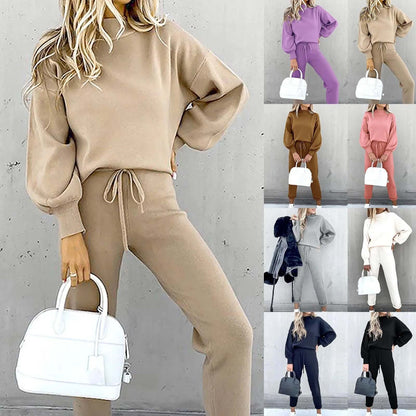 Dames Pak Tweedelig Elegante Blouse en Broek Set - StudioMarella
