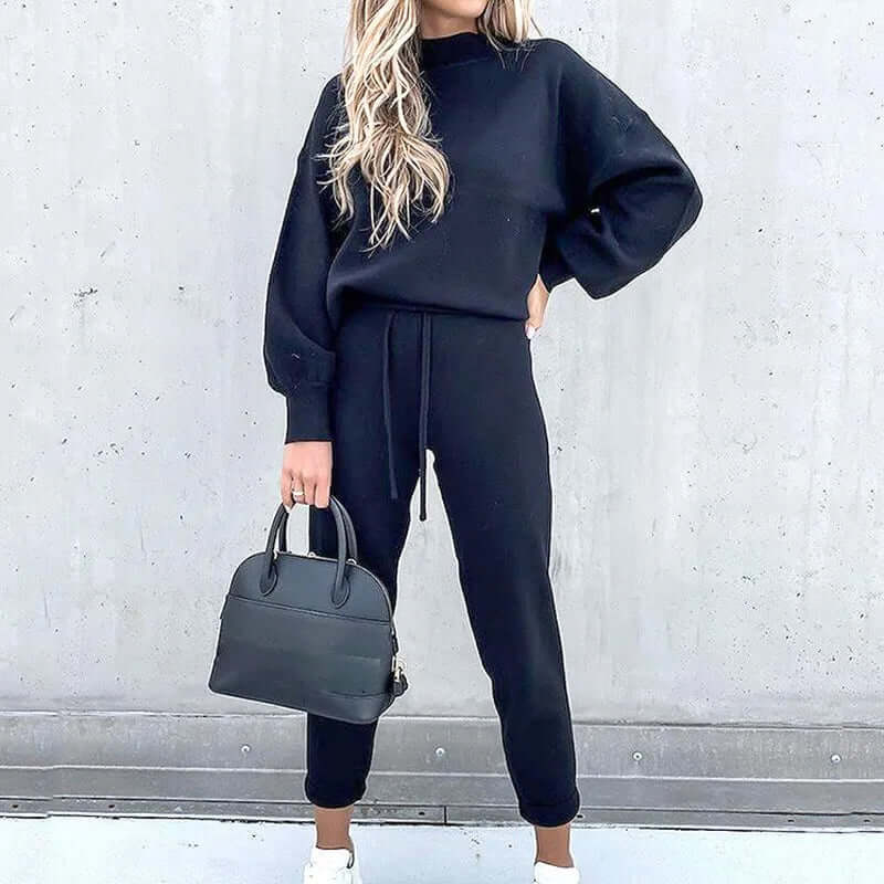 Dames Pak Tweedelig Elegante Blouse en Broek Set