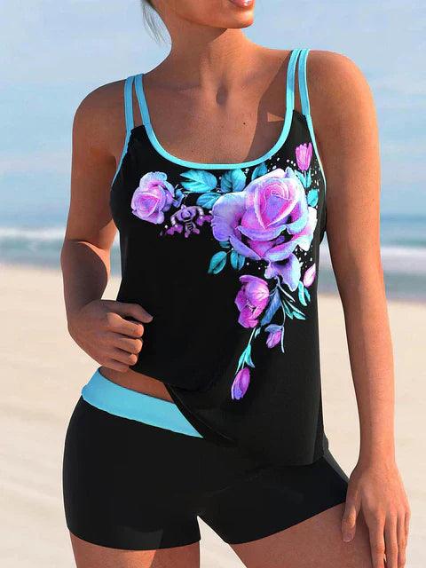 Fiorita Tankini Bloemen Tweedelig met Lichte Beugel - StudioMarella