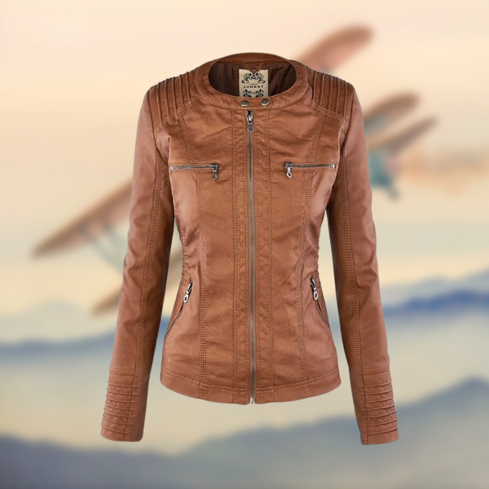 Leren Jas Elegant Zwarte Herenjas - StudioMarella