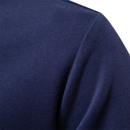 Heren Polo Shirt Lange Mouwen Klassieke Stijl