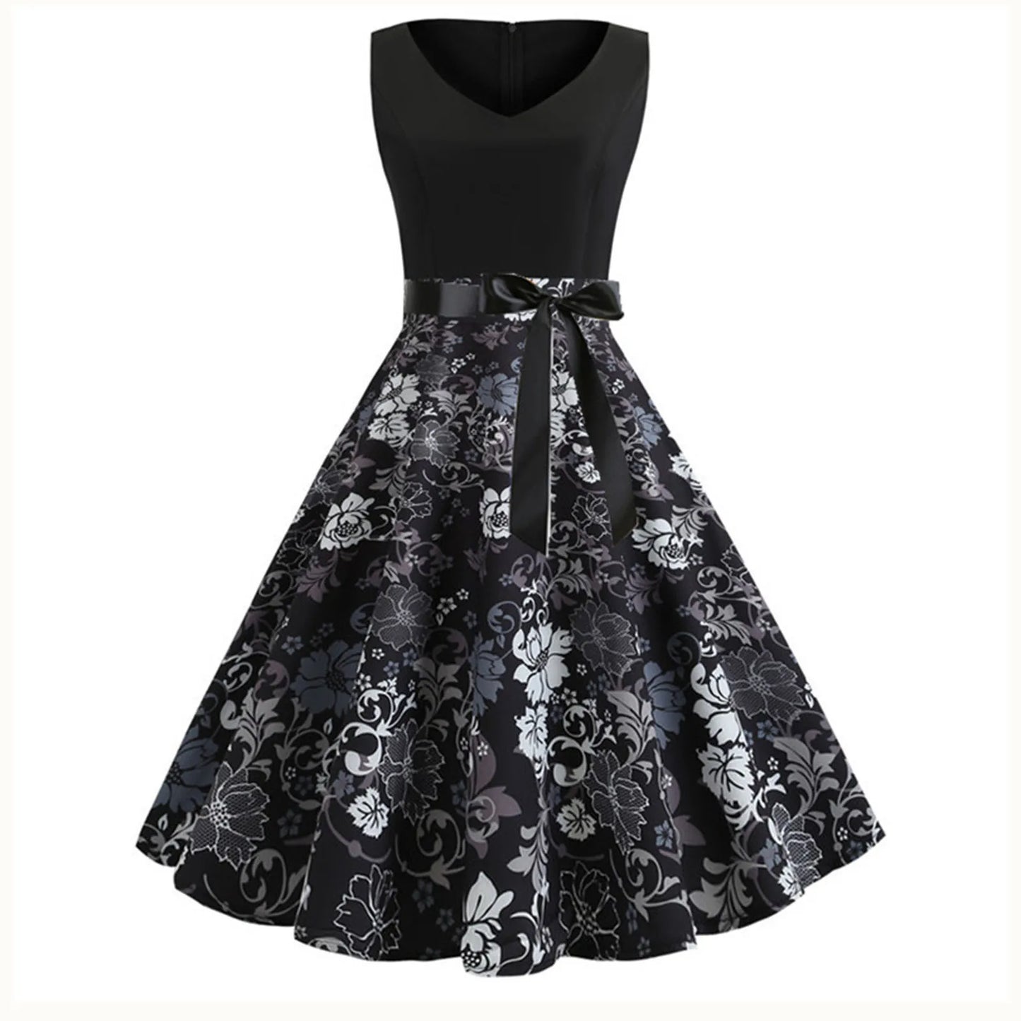 Strapless Jurk voor Vrouwen Zomerjurk Zwart