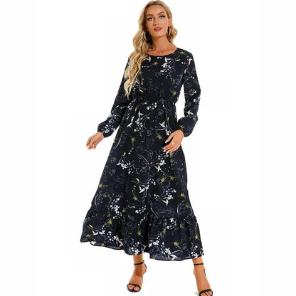 Zomer Maxi Jurk Boho Stijl Strandjurk