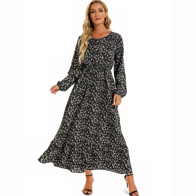Zomer Maxi Jurk Boho Stijl Strandjurk