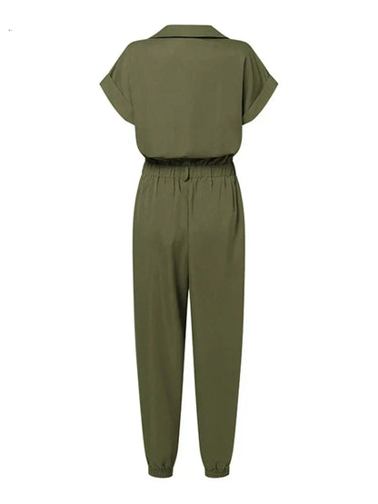 Vrouwelijke Zomer Jumpsuit Stijlvol en Comfortabel
