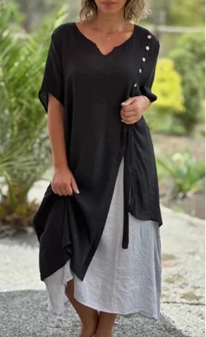 Elegante Jurk voor Vrouw voor Trouwfeest en Feesten