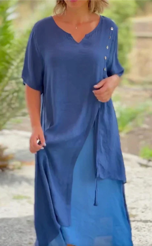 Elegante Jurk voor Vrouw voor Trouwfeest en Feesten