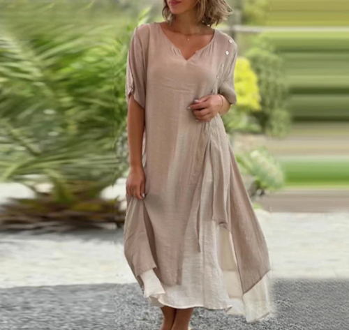 Elegante Jurk voor Vrouw voor Trouwfeest en Feesten - StudioMarella