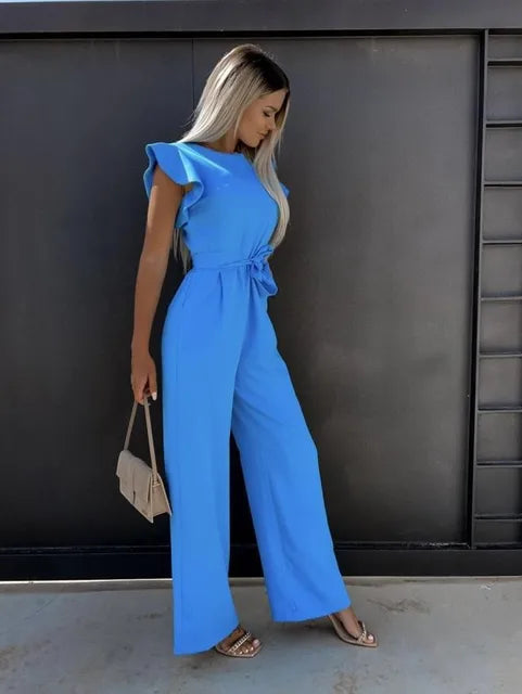 Dames Jumpsuit Zomerse Chique Jurk met Broek