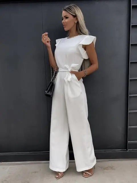 Dames Jumpsuit Zomerse Chique Jurk met Broek