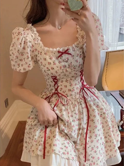 Vrouwelijke Floral Jurk Zacht en Comfortabel - StudioMarella