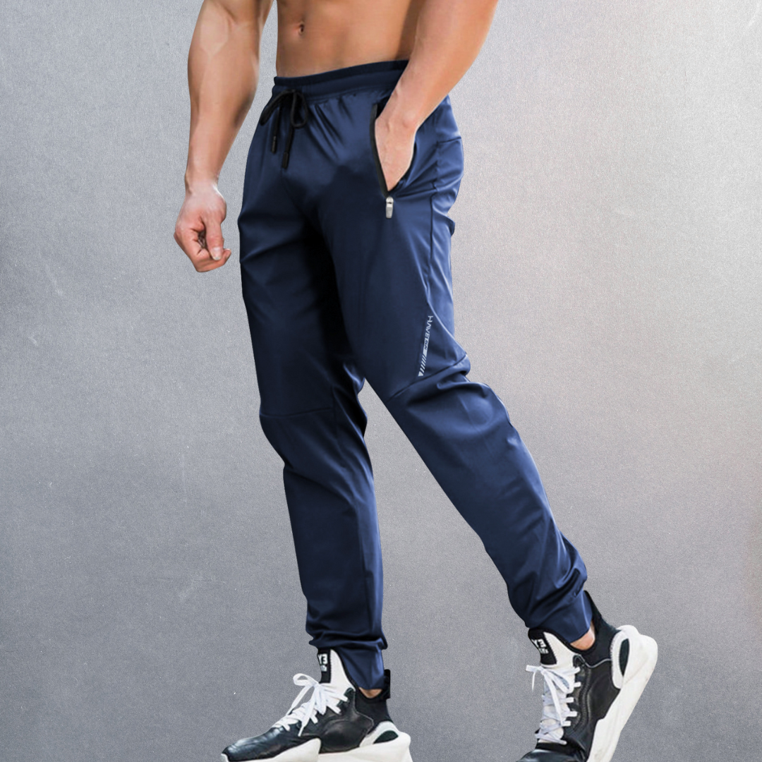 Heren Sportbroek Elastisch Ademend voor Optimaal Comfort