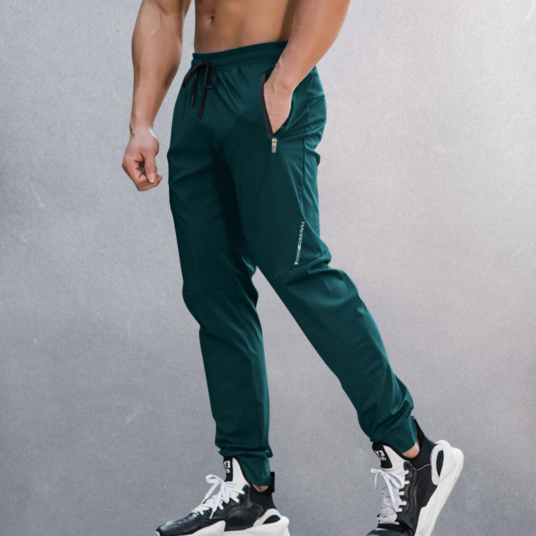 Heren Sportbroek Elastisch Ademend voor Optimaal Comfort