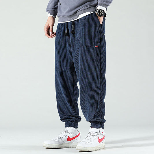 Heren Corduroy Broek Comfortabel Zittend Relaxt Model - StudioMarella