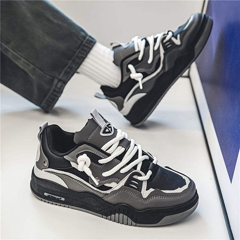 Heren Skateschoenen Met Veters en Antislipezool