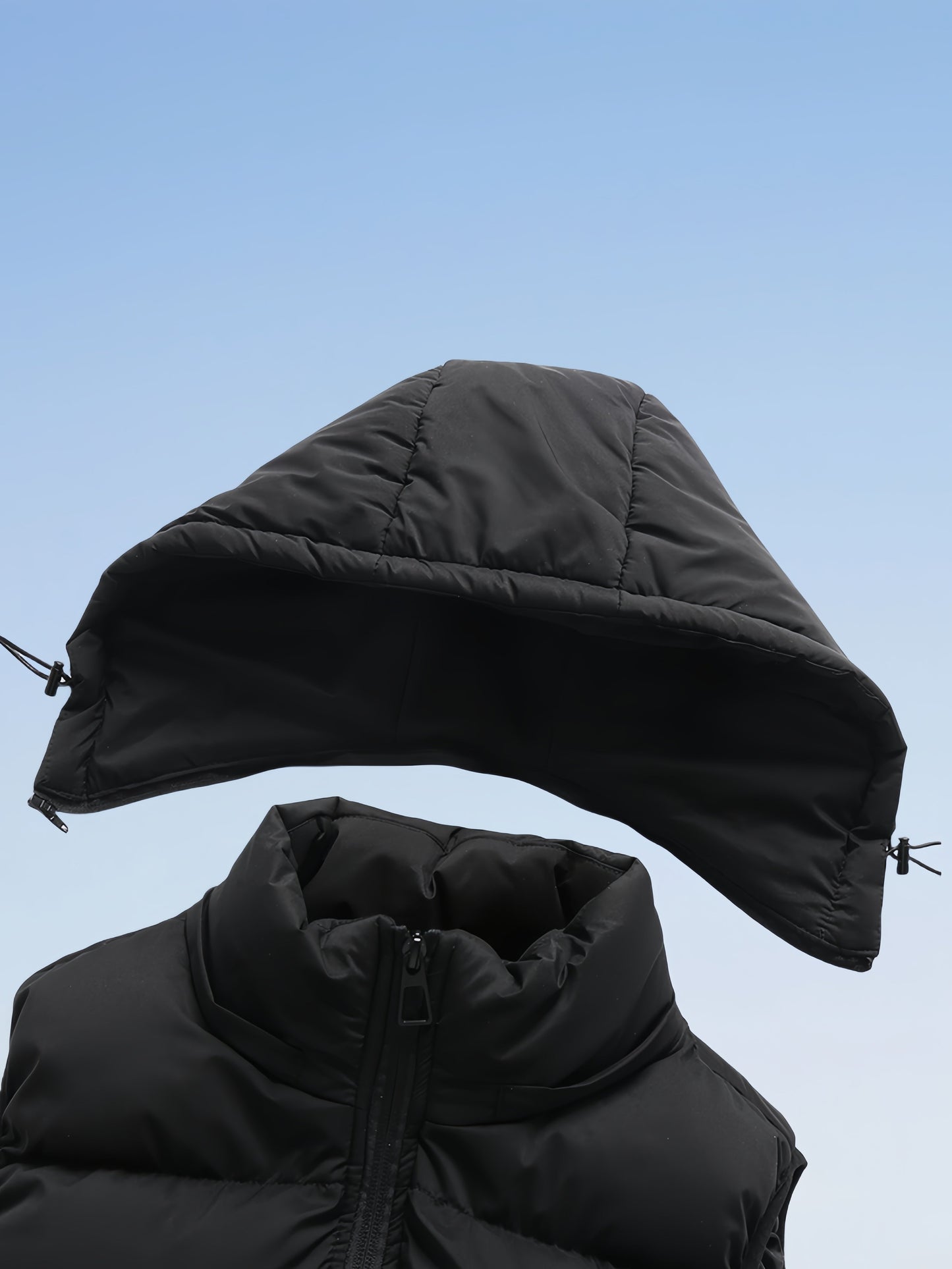 Lichtgewicht Gilet met Kap