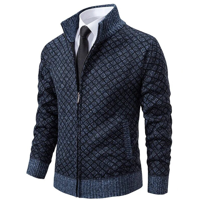 Italiaanse Herentrui Gebreid - Luxe en Stijlvol Design