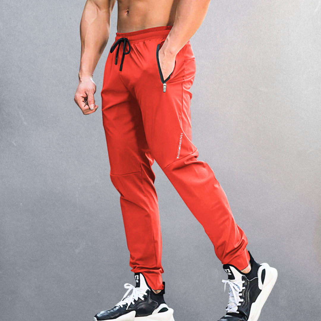 Heren Sportbroek Elastisch Ademend voor Optimaal Comfort