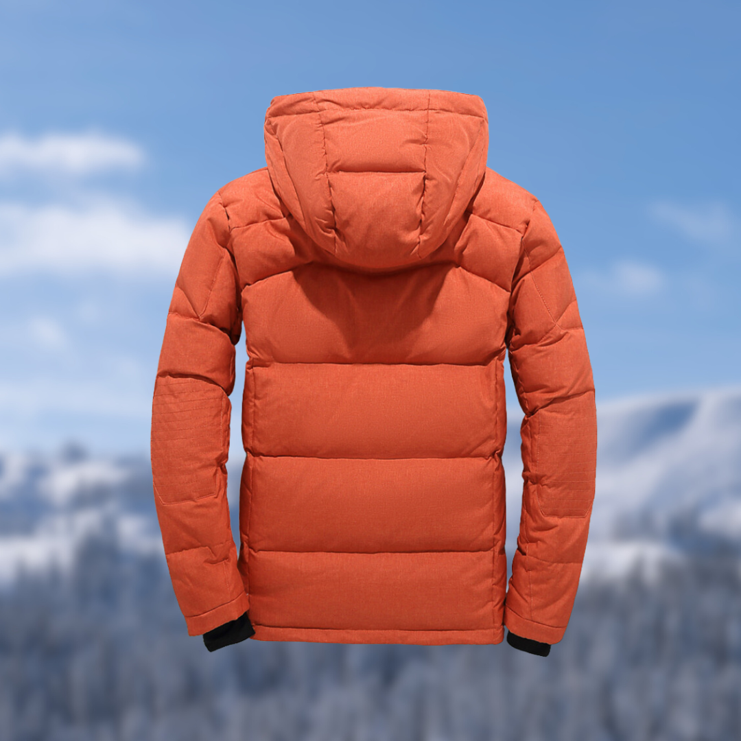 Heren Winterparka Warm en Waterdicht met Afneembare Capuchon