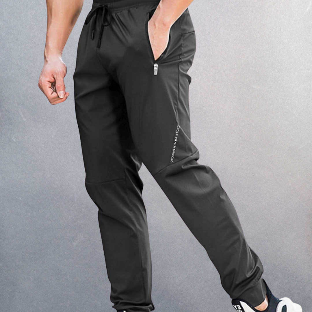 Heren Sportbroek Elastisch Ademend voor Optimaal Comfort